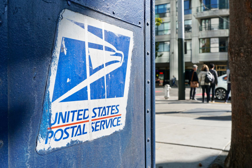 USPS post office box