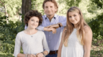 Dean Phillips with his daughters, Pia and Daniela. Image of Dean Phillips with his daughters, Pia and Daniela
