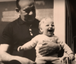 Dean Phillips as a toddler with his grandfather Jay. Dean Phillips as a toddler and his grandfather Jay